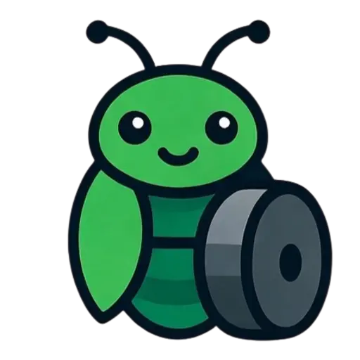 Bug Gym branding and overall app visual